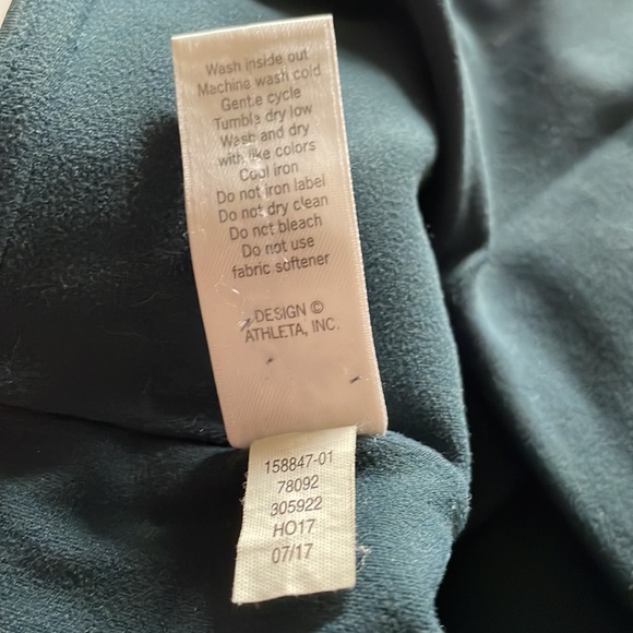 Athleta Women’s 7/8 Cobra Tights/Legging in Abyss. Sz M - Picture 9 of 10